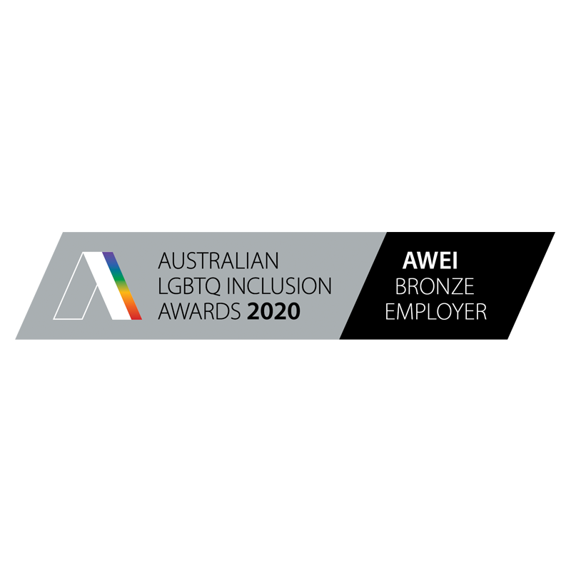 Australian LGBTQ Inclusion Awards, Bronze 2020